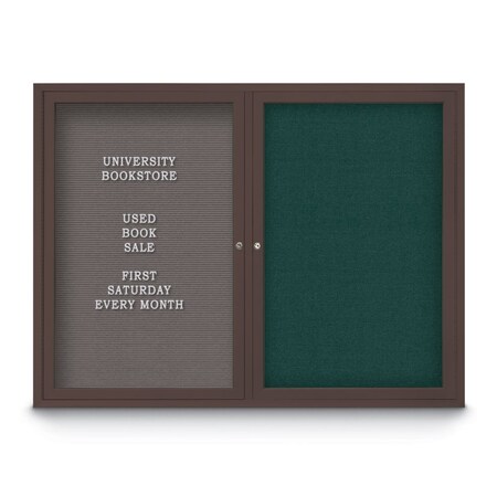 United Visual Products Corkboard, 18"x24", Keylime/Gold UV401PLUS-GOLD-KEYLIME